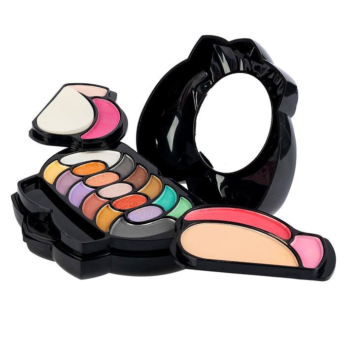 Фото к товару Набор детской декор. косметики Eva Moda, BOX 16,5х12,5х4,5 см; тени для век-17шт.(12,48г), Набор детской декор. косметики Eva Moda, BOX 16,5х12,5х4,5 см; тени для век-17шт.(12,48г),