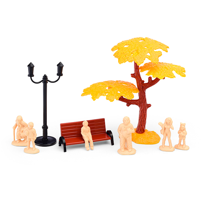 Фото к товару Набор горожане (Для масштабных моделей) Набор горожане (Для масштабных моделей)