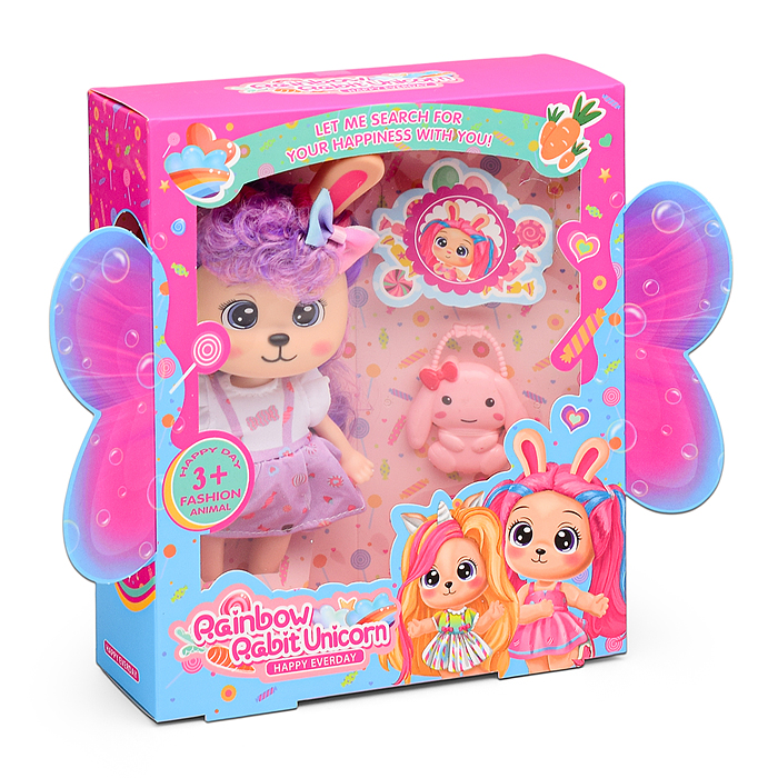 Кукла-зайчик GN0709-3 "Сандра" в коробке