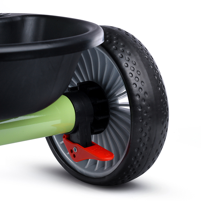 Фото к товару Велосипед MLX-510-PS 3-х колесный, зеленый Велосипед MLX-510-PS 3-х колесный, зеленый