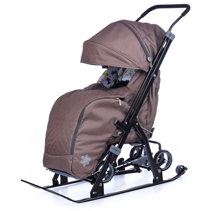 Фото к товару Санки-коляска Кидс 3-2Т (бронза) Санки-коляска Кидс 3-2Т (бронза)