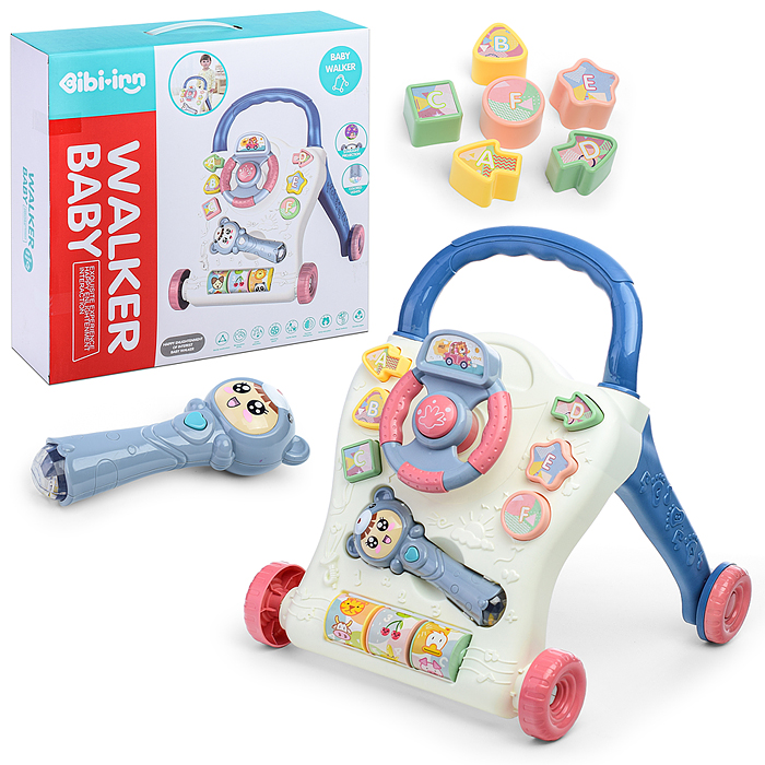 Ходунки 698-64 "Первые шажочки малыша" в коробке Ходунки 698-64 "Первые шажочки малыша" в коробке