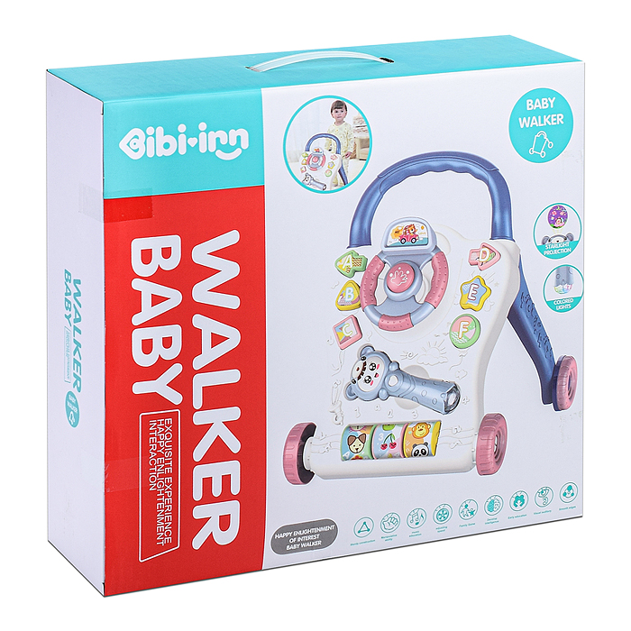 Ходунки 698-64 "Первые шажочки малыша" в коробке