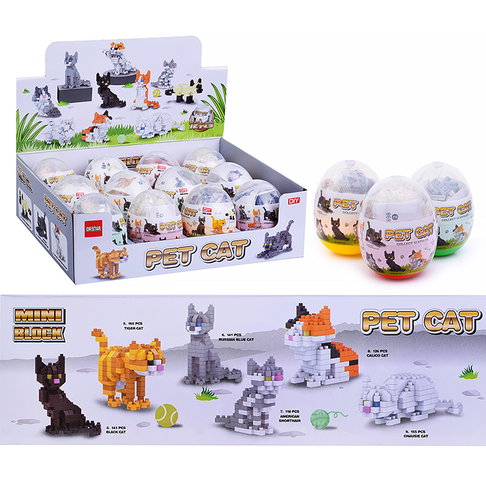 Конструктор 698 "Кошечка" в яйце