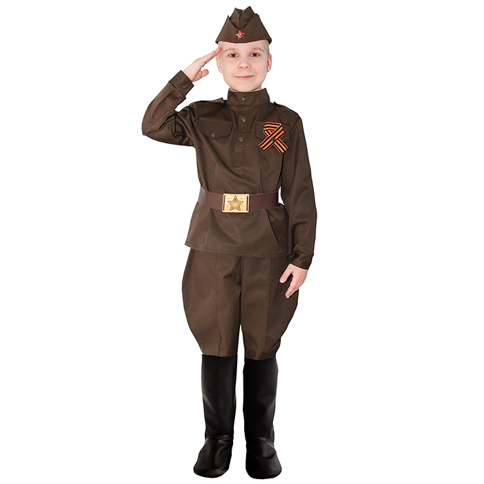 Комплект для мальчиков модель "Солдат" р-р 128 Комплект для мальчиков модель "Солдат" р-р 128