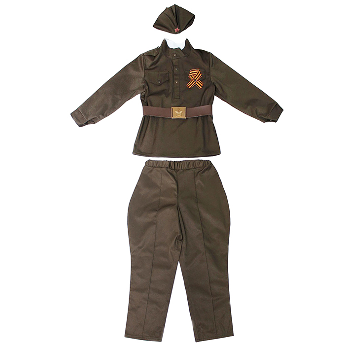 Комплект для мальчиков модель "Солдат" р-р 128