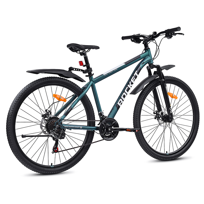 Фото к товару Велосипед 29" Rocket Crater Pro 29, цвет зеленый, размер 17,5" Велосипед 29" Rocket Crater Pro 29, цвет зеленый, размер 17,5"