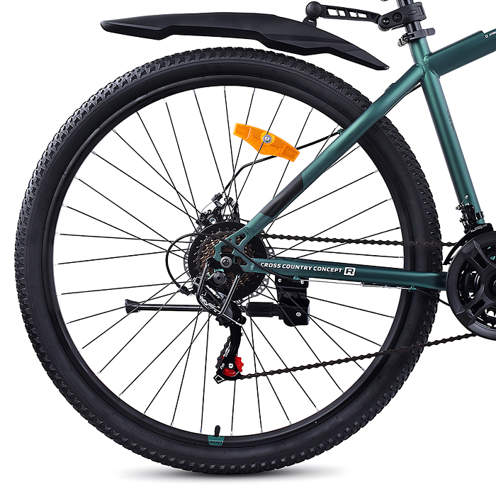 Фото к товару Велосипед 29" Rocket Crater Pro 29, цвет зеленый, размер 17,5" Велосипед 29" Rocket Crater Pro 29, цвет зеленый, размер 17,5"