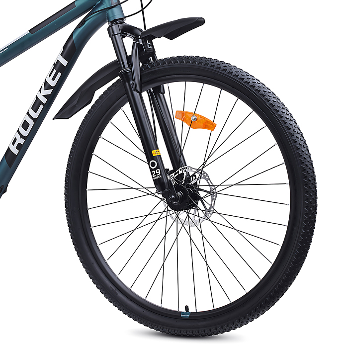 Фото к товару Велосипед 29" Rocket Crater Pro 29, цвет зеленый, размер 17,5" Велосипед 29" Rocket Crater Pro 29, цвет зеленый, размер 17,5"