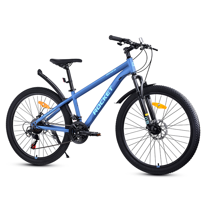 Фото к товару Велосипед 26" Rocket Crater 26, цвет синий, размер 14" Велосипед 26" Rocket Crater 26, цвет синий, размер 14"