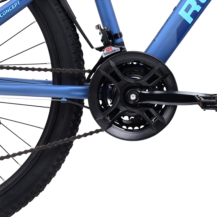 Фото к товару Велосипед 26" Rocket Crater 26, цвет синий, размер 14" Велосипед 26" Rocket Crater 26, цвет синий, размер 14"