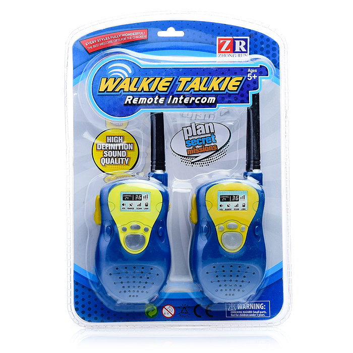 Рация детская ZR311 "РадиоТренд" на листе