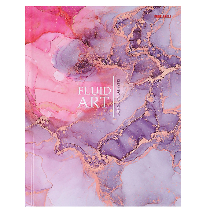 Бизнес-блокнот 160л. "Красота мрамора-2" перепл.7БЦ, глянц. ламинир, цвет. мелов. обл. А5