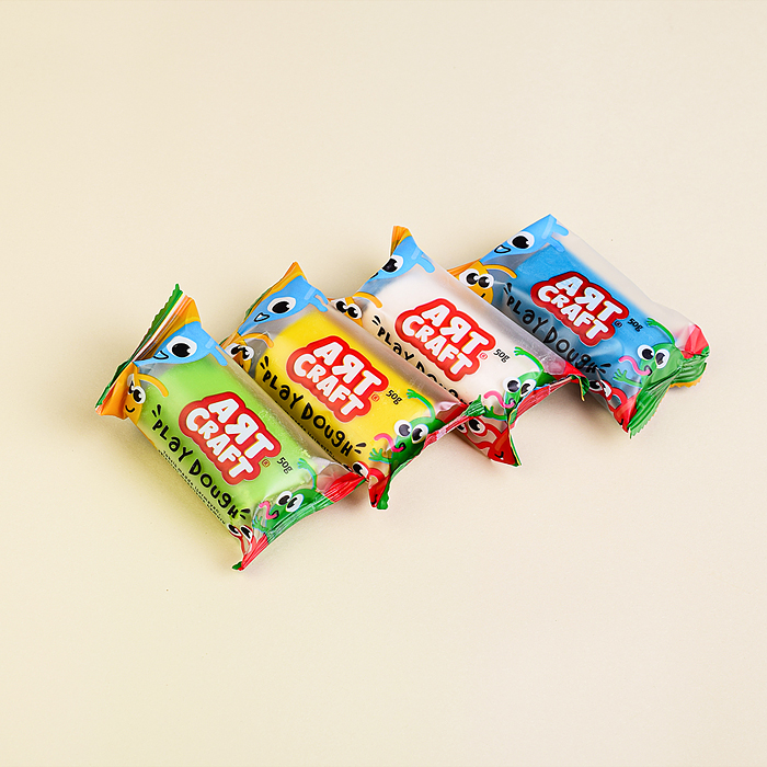 Фото к товару Набор для лепки "Забавные животные" тесто 4х50г Набор для лепки "Забавные животные" тесто 4х50г