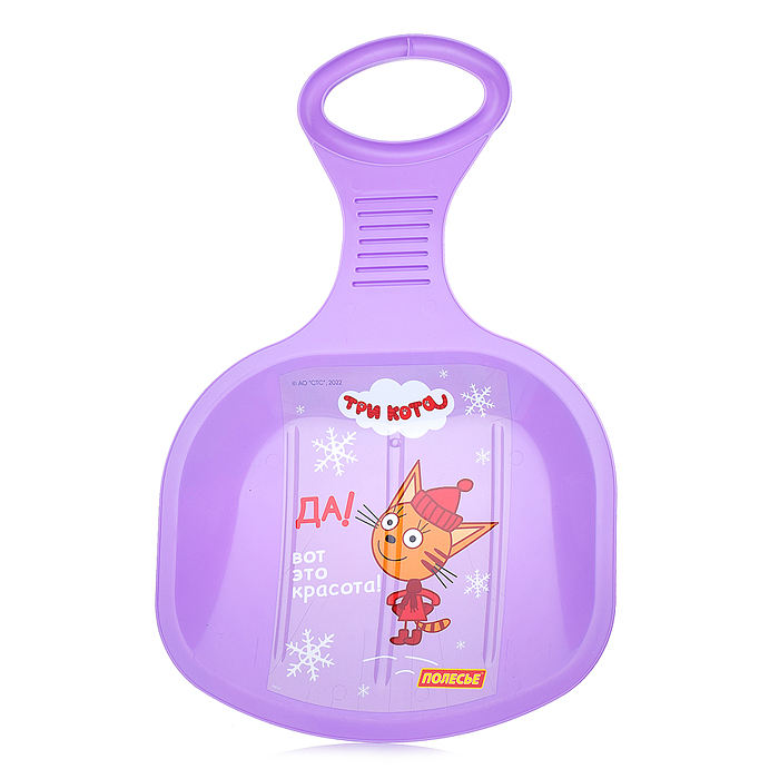 Фото к товару Санки "Ледянка" №2 "Три кота" Санки "Ледянка" №2 "Три кота"