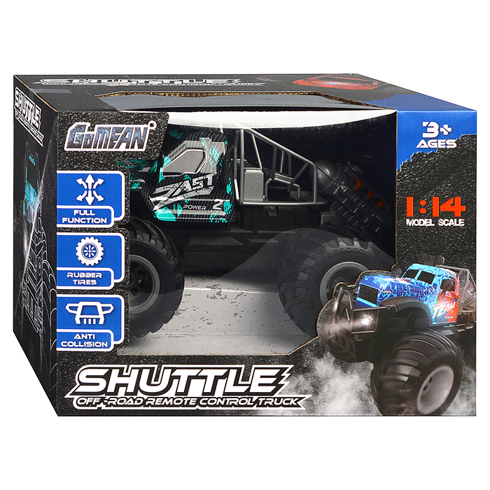 Фото к товару Машина GM2402-AS "Яркий багги" р/у, 27 MHz, в коробке Машина GM2402-AS "Яркий багги" р/у, 27 MHz, в коробке