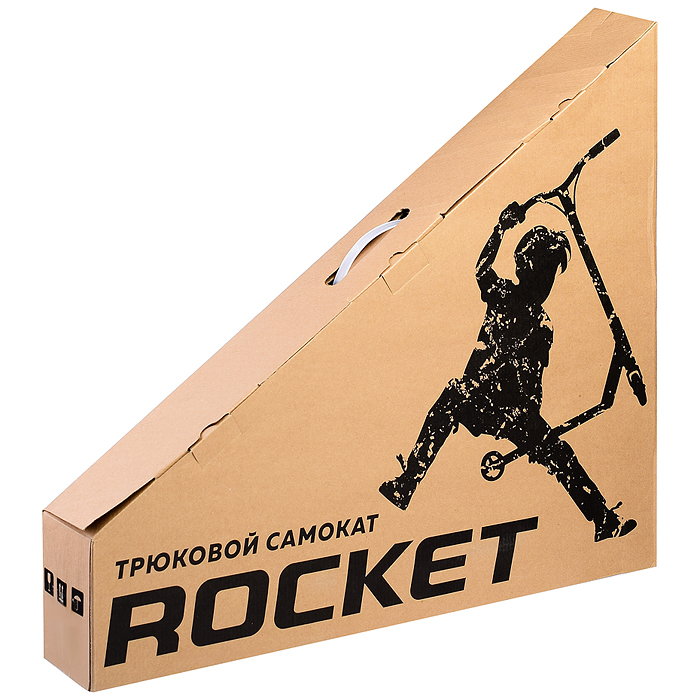 Фото к товару Самокат трюковый ROCKET,колеса PU/алюминий 100 мм,ABEC 7 Самокат трюковый ROCKET,колеса PU/алюминий 100 мм,ABEC 7