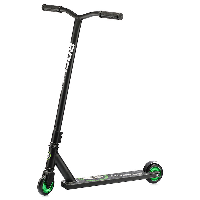 Фото к товару Самокат трюковый ROCKET,колеса PU/алюминий 100 мм,ABEC 7 Самокат трюковый ROCKET,колеса PU/алюминий 100 мм,ABEC 7