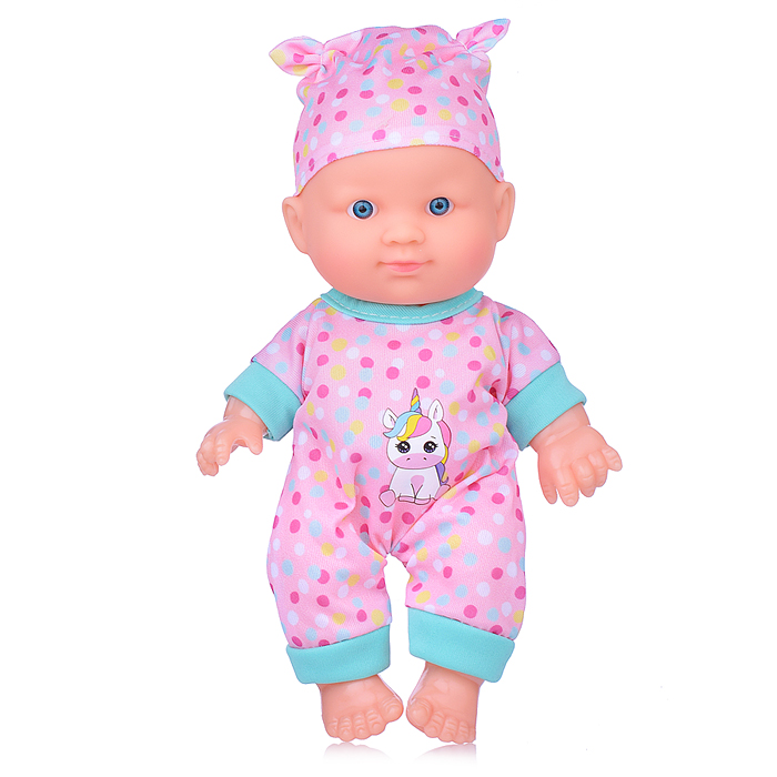 Фото к товару Пупс UT0134-2 "Мой пупсик" Алиска, озвуч. с аксессуарами, в пакете Пупс UT0134-2 "Мой пупсик" Алиска, озвуч. с аксессуарами, в пакете