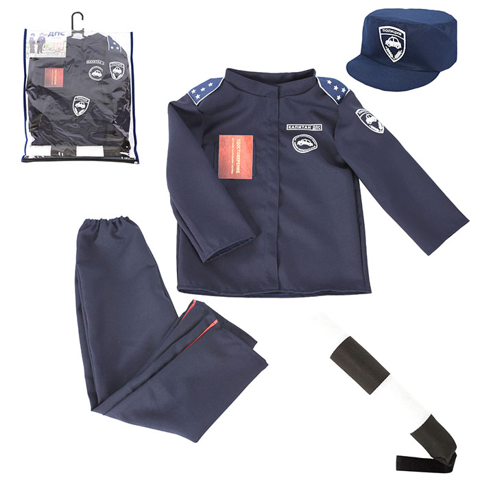 Набор ДПС (куртка, штаны, кепка, жезл, удостоверение, чехол, плечики) Набор ДПС (куртка, штаны, кепка, жезл, удостоверение, чехол, плечики)