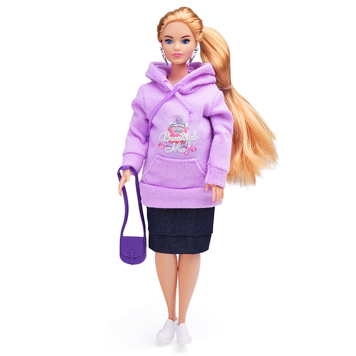 Кукла 29 см София plus size беременная тройней, руки и ноги сгиб, акс, кор 