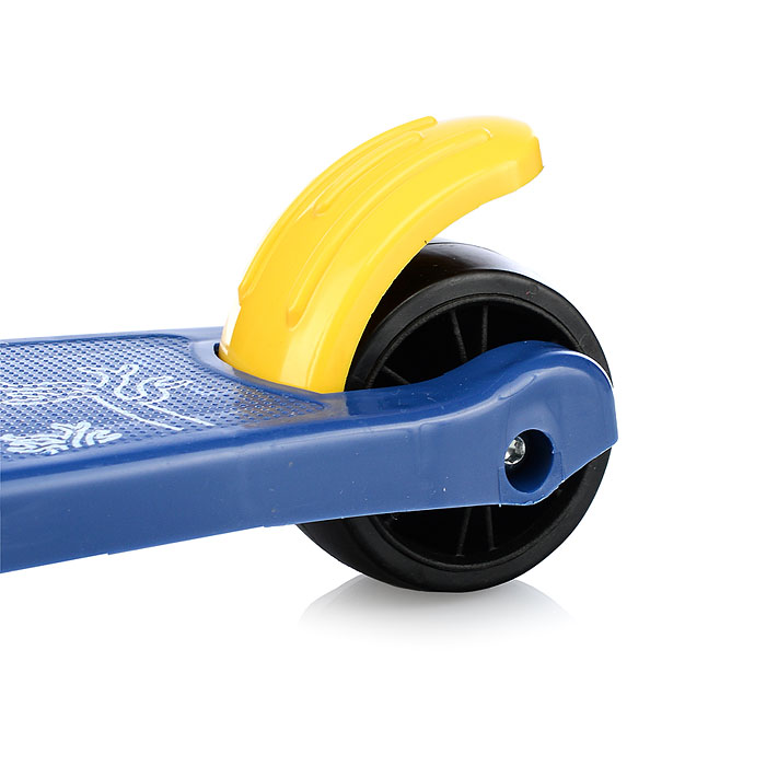 Фото к товару Самокат U066833Y 3-х кол., колёса световые PU, желтый Самокат U066833Y 3-х кол., колёса световые PU, желтый