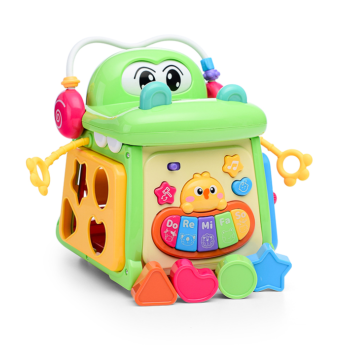 Фото к товару Куб развивающий MSS-007 "Весёлый крокодильчик" в коробке Куб развивающий MSS-007 "Весёлый крокодильчик" в коробке