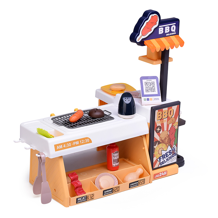 Фото к товару Игровой набор барбекю 889-294 "Шеф повар" в коробке Игровой набор барбекю 889-294 "Шеф повар" в коробке