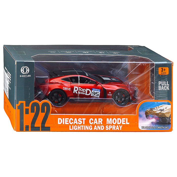 Фото к товару Машина HCL-826P "Жажда скорости" (свет, звук, дым) в коробке Машина HCL-826P "Жажда скорости" (свет, звук, дым) в коробке