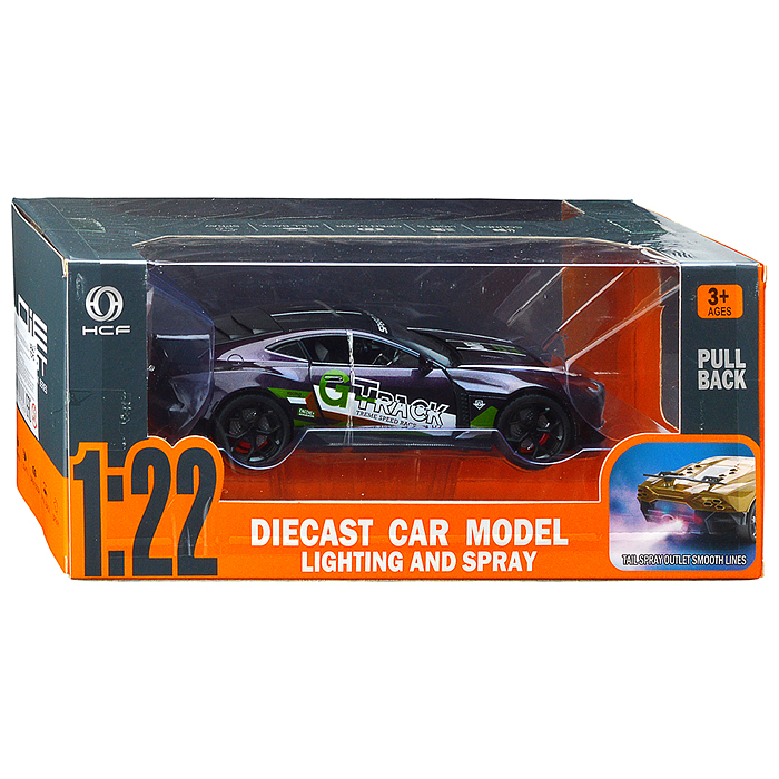 Фото к товару Машина HCL-826P "Жажда скорости" (свет, звук, дым) в коробке Машина HCL-826P "Жажда скорости" (свет, звук, дым) в коробке