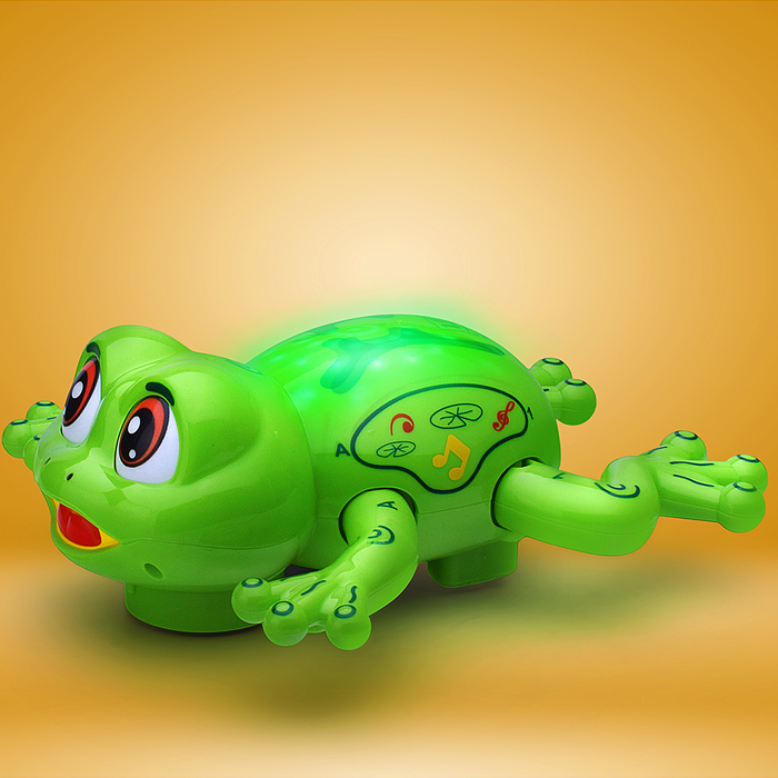 Фото к товару Интерактивная игрушка YJ-3066 "Лягушка" в коробке Интерактивная игрушка YJ-3066 "Лягушка" в коробке