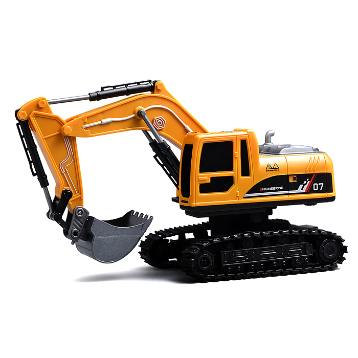 Фото к товару Экскаватор BT0073-1 "Строитель" с прицепом, р/у, 27 MHz, в коробке Экскаватор BT0073-1 "Строитель" с прицепом, р/у, 27 MHz, в коробке