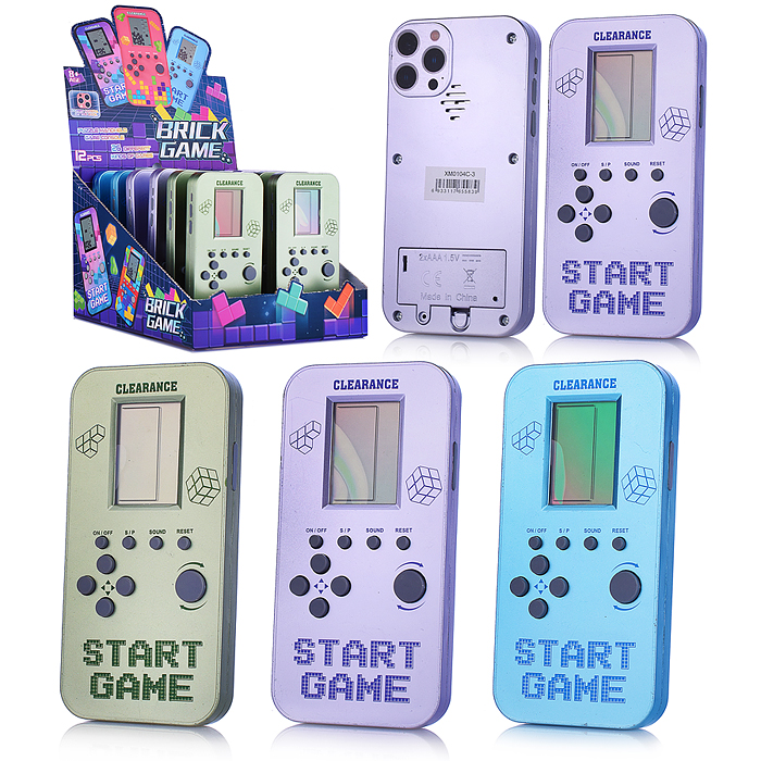 Игра электронная XM0104C-3 "Игровой старт" в коробке