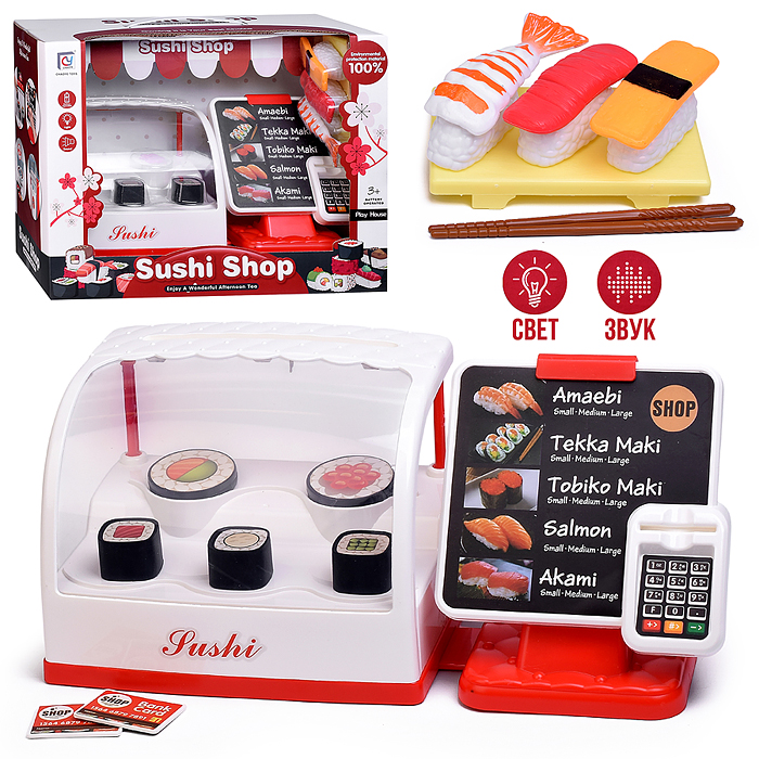 Игровой набор 818-311 "Sushi Shop" в коробке Игровой набор 818-311 "Sushi Shop" в коробке