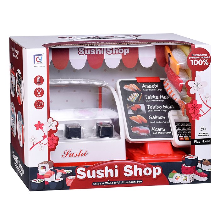 Фото к товару Игровой набор 818-311 "Sushi Shop" в коробке Игровой набор 818-311 "Sushi Shop" в коробке