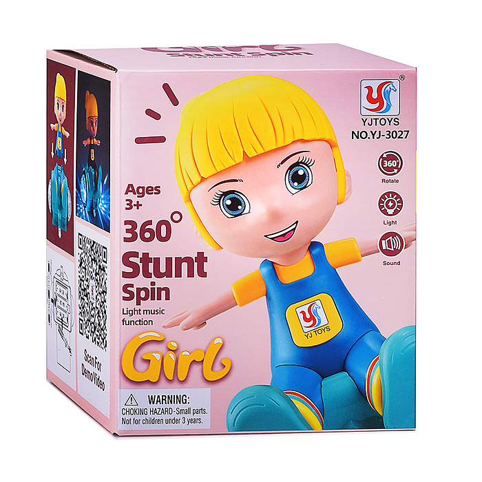 Фото к товару Интерактивная игрушка YJ-3027 "Трюкач" в коробке Интерактивная игрушка YJ-3027 "Трюкач" в коробке