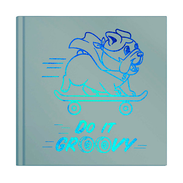 Записная книжка 80л. А6 "Бульдожек" 105х105 мм, твёрдый переплёт, полноцветная Записная книжка 80л. А6 "Бульдожек" 105х105 мм, твёрдый переплёт, полноцветная