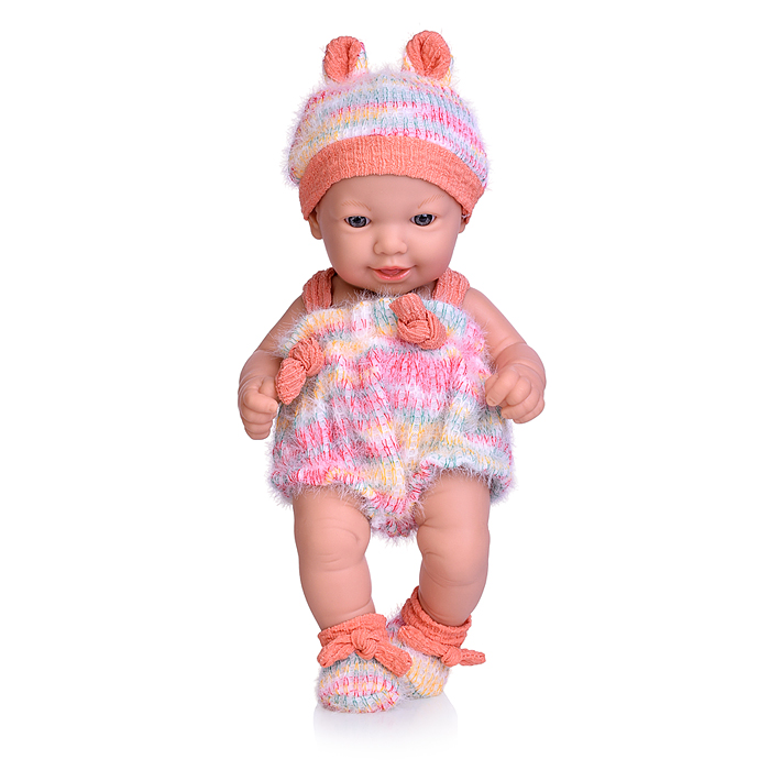 Фото к товару Пупс QS83182-6 "Люсинда" с аксессуарами, в коробке Пупс QS83182-6 "Люсинда" с аксессуарами, в коробке