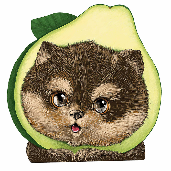 Блокнот 30 л. "Авокадопес" 120х117 мм. Блокнот 30 л. "Авокадопес" 120х117 мм.