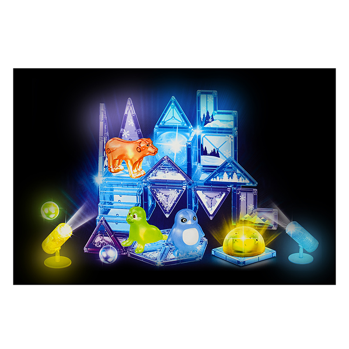 Фото к товару Конструктор магнитный "Морские обитатели" (44 дет.) Конструктор магнитный "Морские обитатели" (44 дет.)