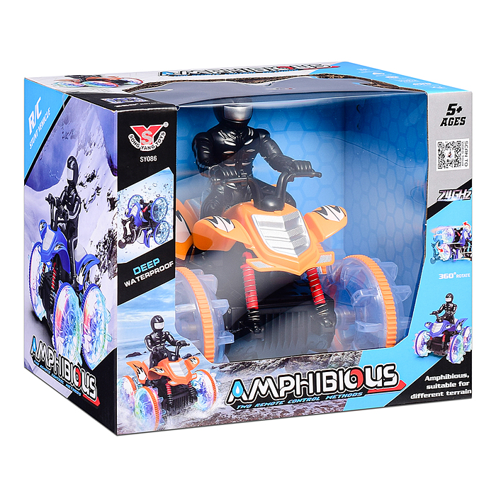Фото к товару Машина SY086 "Амфибия" р/у, 27 MHz, в коробке Машина SY086 "Амфибия" р/у, 27 MHz, в коробке