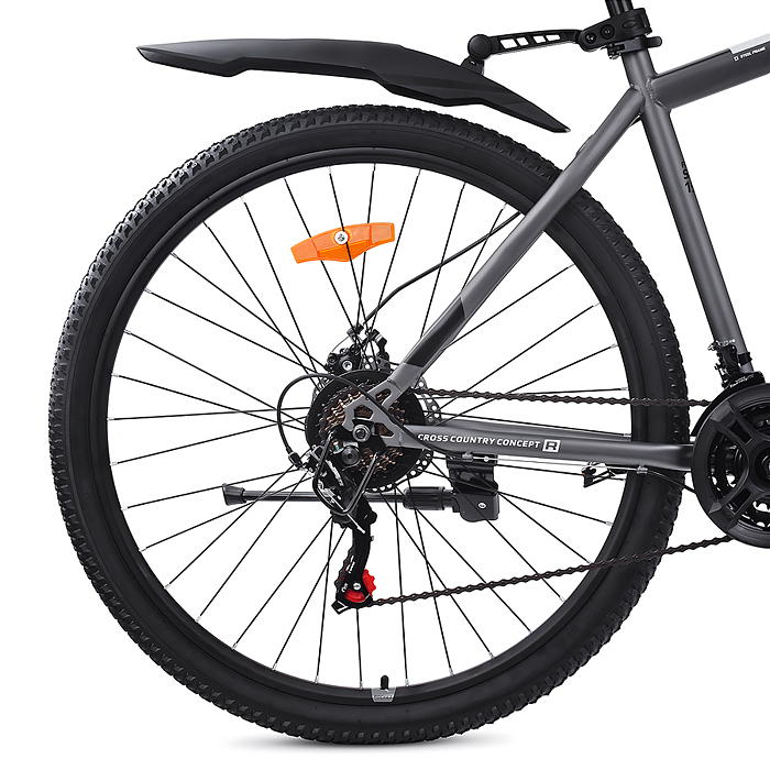 Фото к товару Велосипед 29" Rocket Crater Pro 29, цвет серый, размер 17,5" Велосипед 29" Rocket Crater Pro 29, цвет серый, размер 17,5"