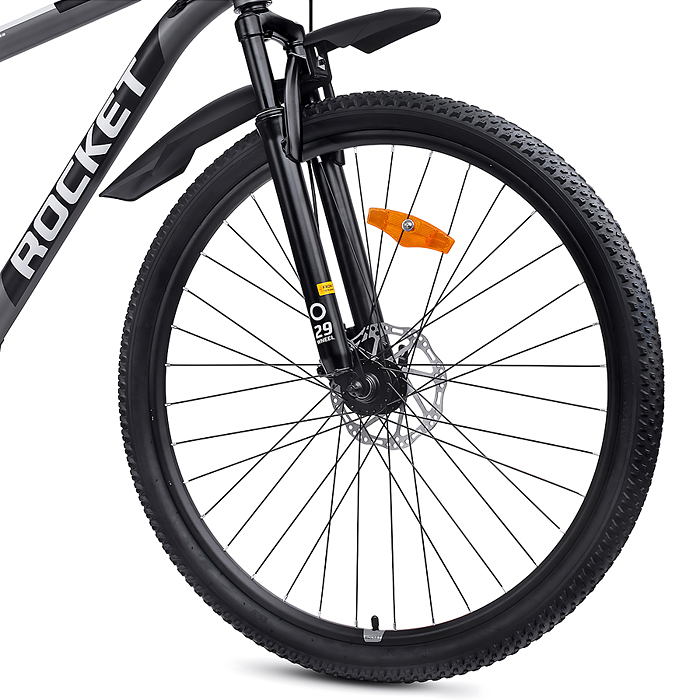 Фото к товару Велосипед 29" Rocket Crater Pro 29, цвет серый, размер 17,5" Велосипед 29" Rocket Crater Pro 29, цвет серый, размер 17,5"