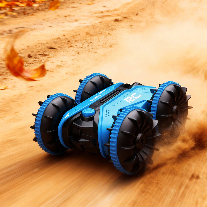 Фото к товару Машина QX011 "Амфибия №2" р/у, 27 MHz, в коробке Машина QX011 "Амфибия №2" р/у, 27 MHz, в коробке