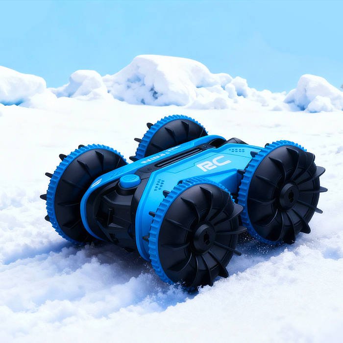 Фото к товару Машина QX011 "Амфибия №2" р/у, 27 MHz, в коробке Машина QX011 "Амфибия №2" р/у, 27 MHz, в коробке