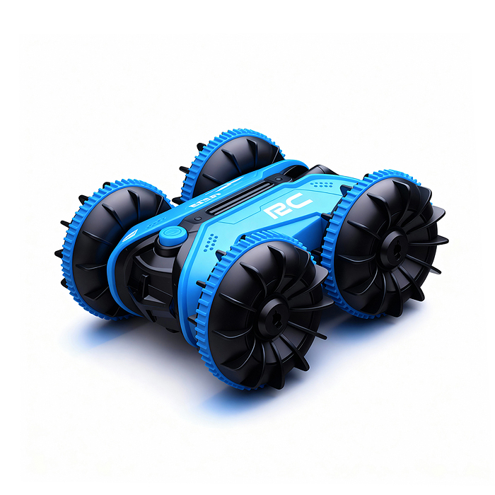 Фото к товару Машина QX011 "Амфибия №2" р/у, 27 MHz, в коробке Машина QX011 "Амфибия №2" р/у, 27 MHz, в коробке