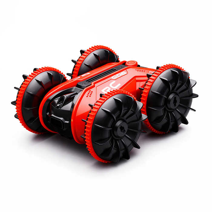 Фото к товару Машина QX011 "Амфибия №2" р/у, 27 MHz, в коробке Машина QX011 "Амфибия №2" р/у, 27 MHz, в коробке