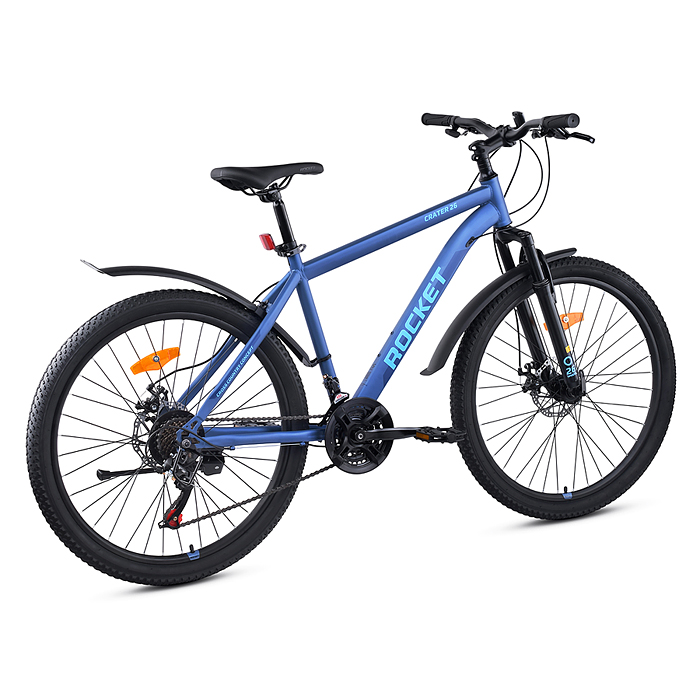 Фото к товару Велосипед 26" Rocket Crater 26, цвет синий, размер 18" Велосипед 26" Rocket Crater 26, цвет синий, размер 18"