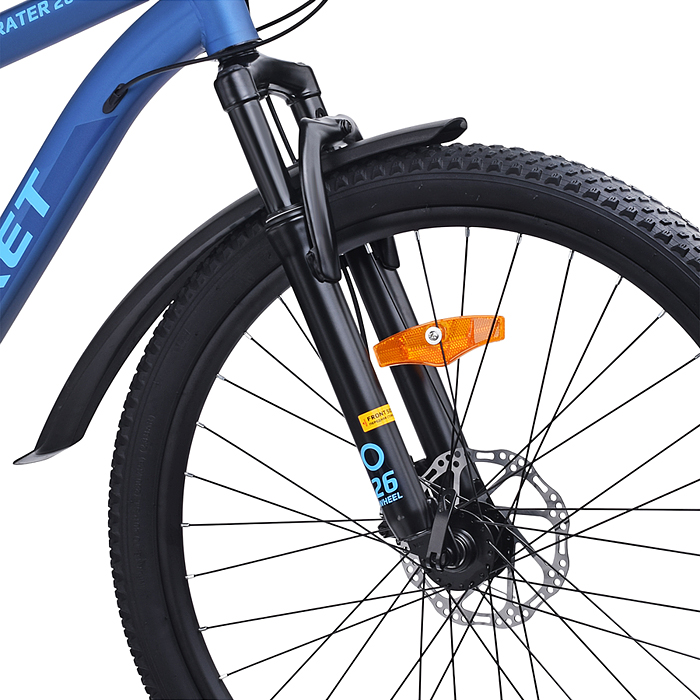 Фото к товару Велосипед 26" Rocket Crater 26, цвет синий, размер 18" Велосипед 26" Rocket Crater 26, цвет синий, размер 18"