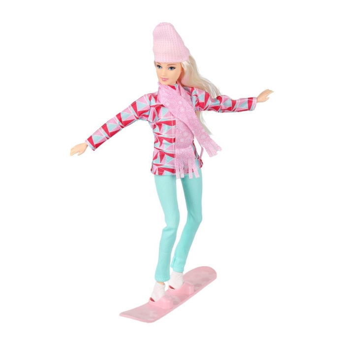 Фото к товару Кукла София 29 см Сноуборд (руки и ноги сгиб., аксесс.) в коробке Кукла София 29 см Сноуборд (руки и ноги сгиб., аксесс.) в коробке